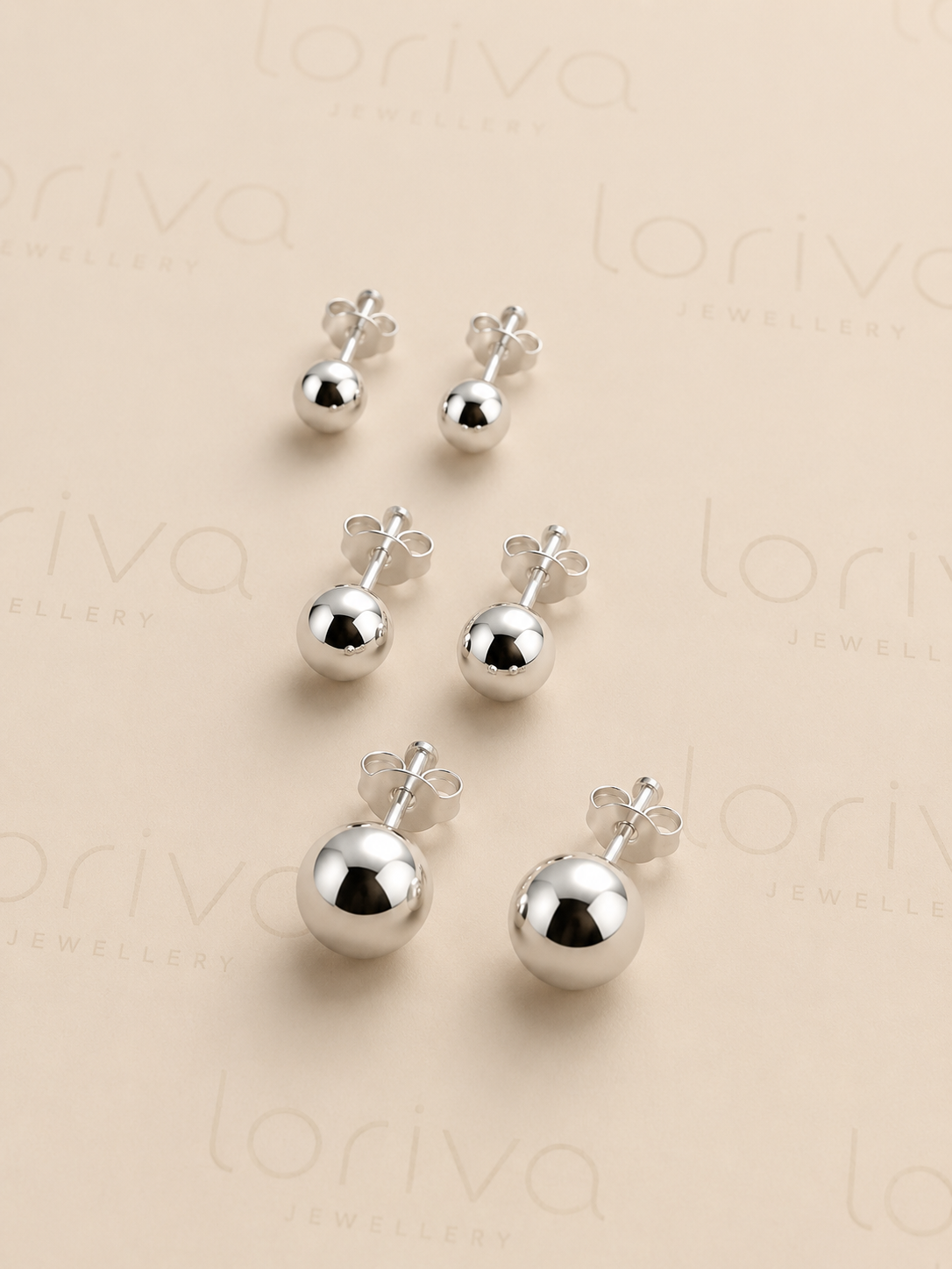 Minimal Top Detaylı Silver Kadın Küpe Seti