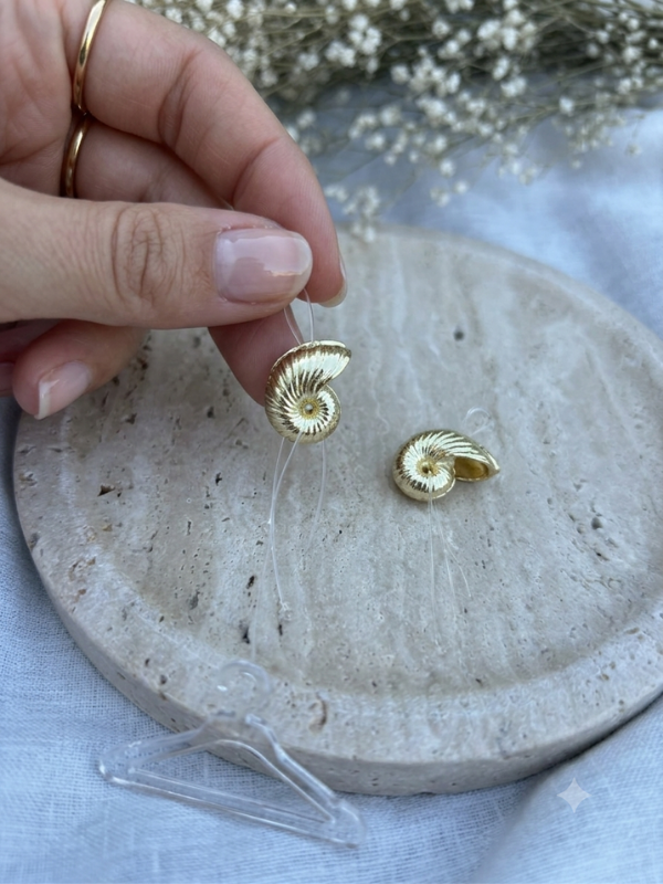 Minik Sülük Gold Kadın Küpe